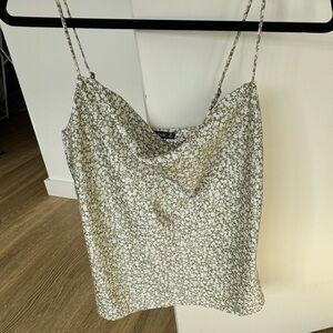 Abercrombie Scoop Neck Silk Camisole